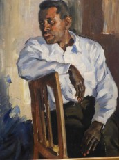 Portrait de Paul Robesson, par Randall Davey / Museum of Fine Arts de St Petersburg en Floride