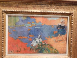 Une oie en Bretagne, par Paul Gauguin / Museum of Fine Arts de St Petersburg en Floride